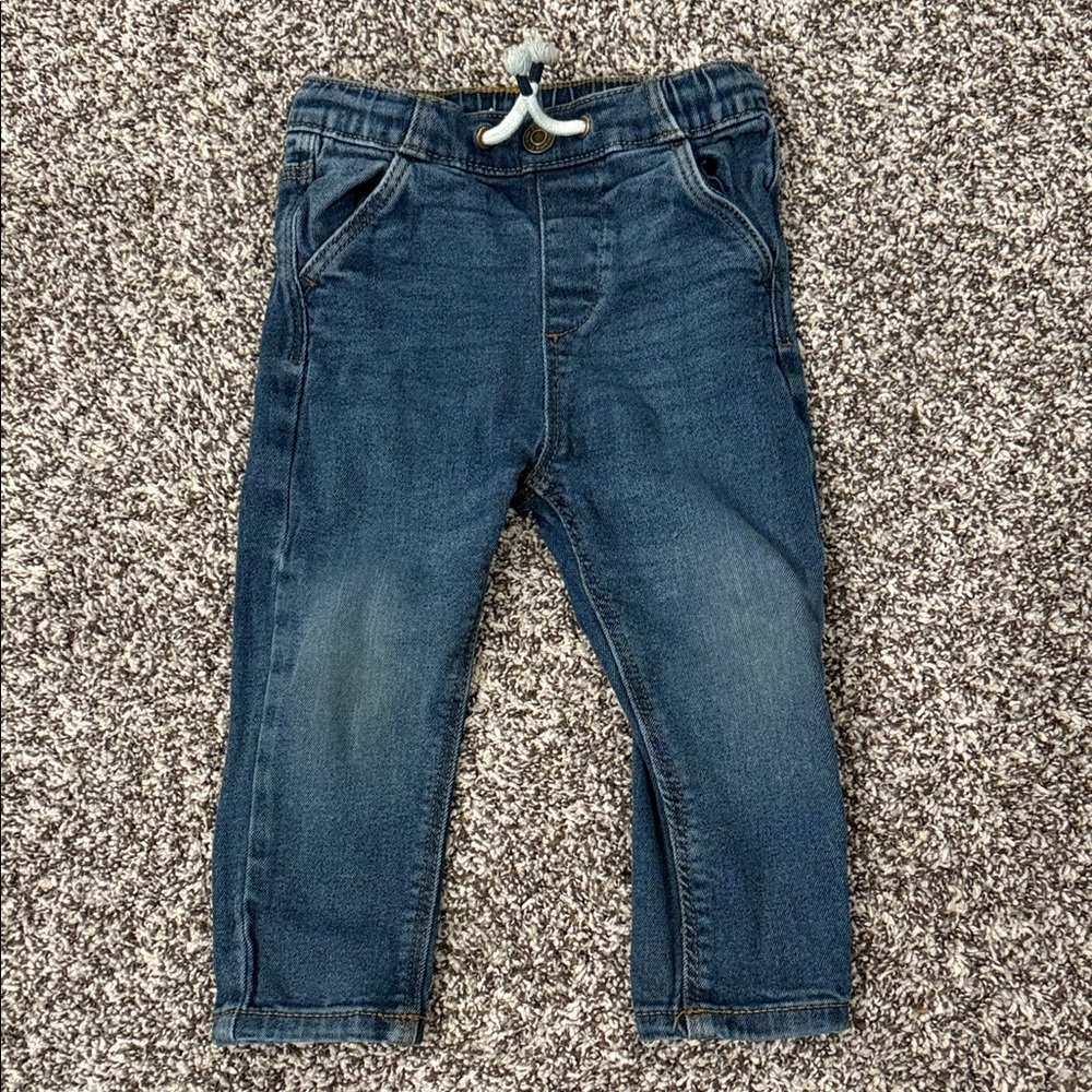 Lauren Conrad Little Co. 24 Months Kids Denim Stretch Waist Tie Jeans